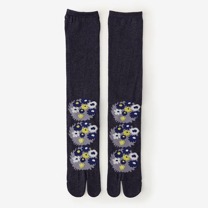 Tabi Socks（Under Knee）／Botanical Garden Night【Women】