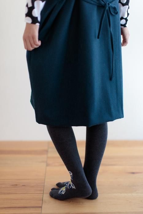 Tabi-Unterteil (unterhalb des Knies)/Nacht im Botanischen Garten [Für Frauen]