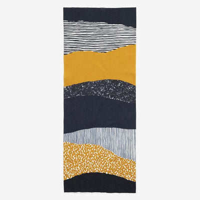 ISE Cotton Textile Tenugui / Higashiyama 36 Peaks Golden Field (Higashiyama Sanjuroppo Koganebatake)