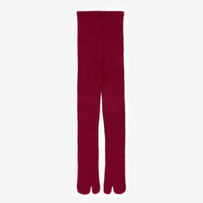 Tabi Tights／Dark Red