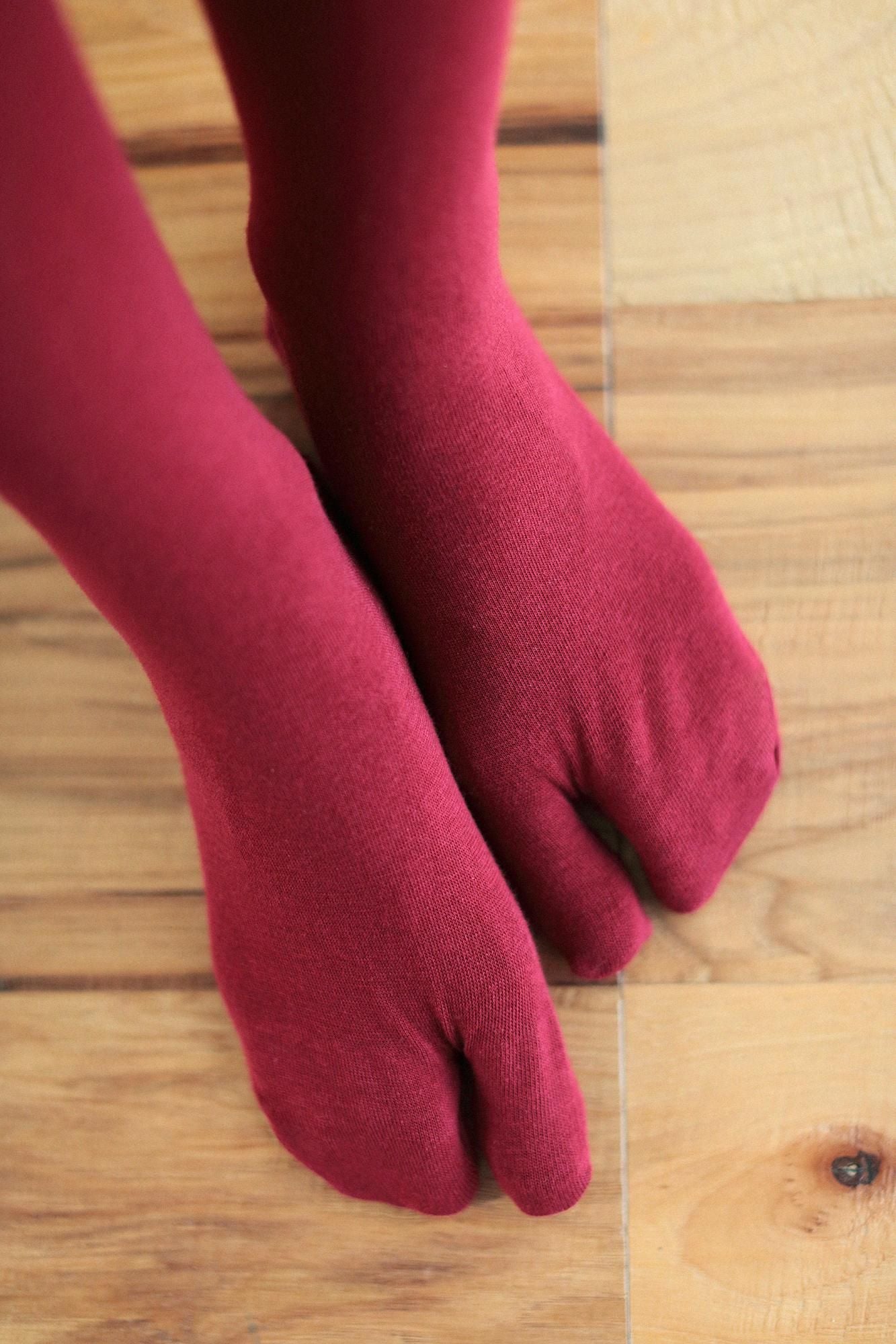 스타킹 타비／빨강색