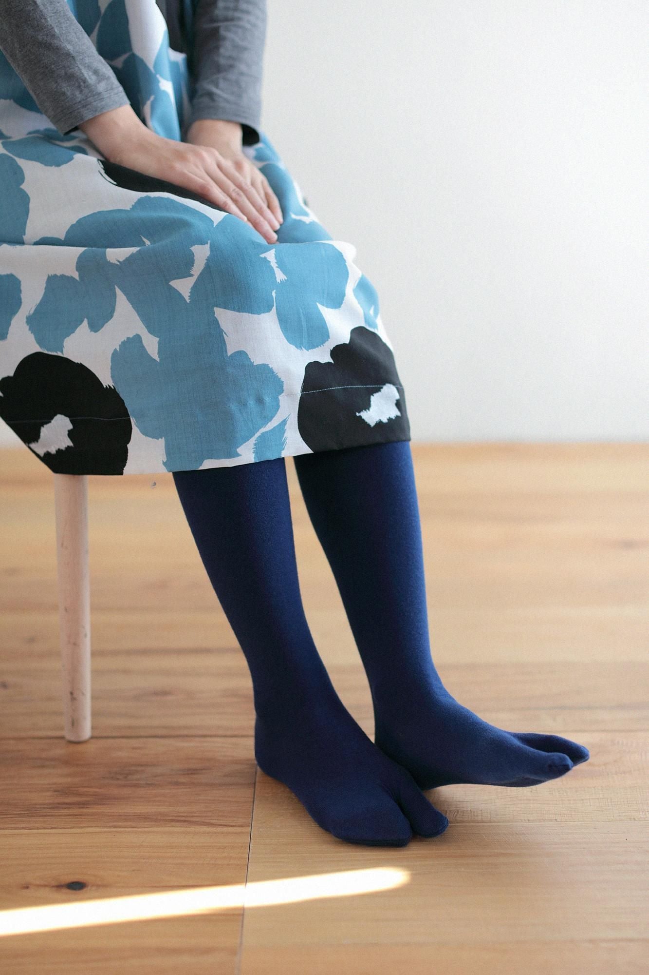 스타킹 타비/네이비 블루