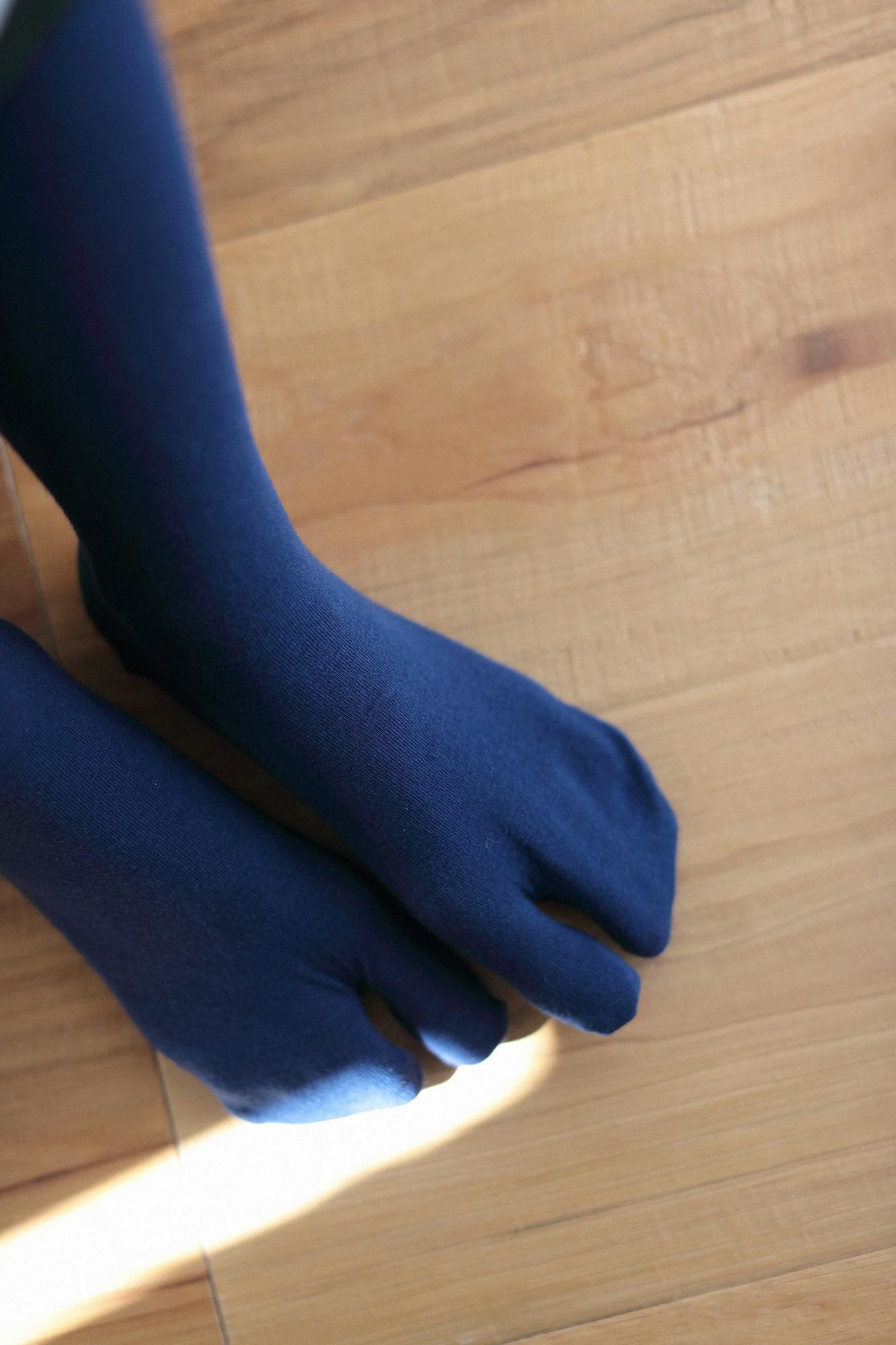 스타킹 타비/네이비 블루