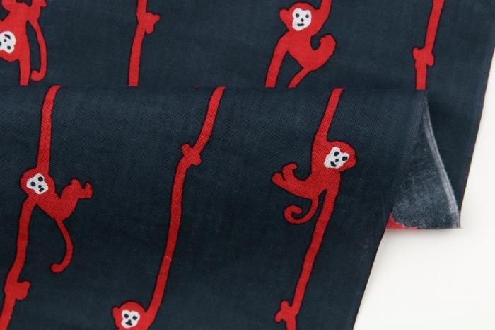 伊勢木綿 textile手ぬぐい／干支手ぬぐい 申（さる） 平成28年