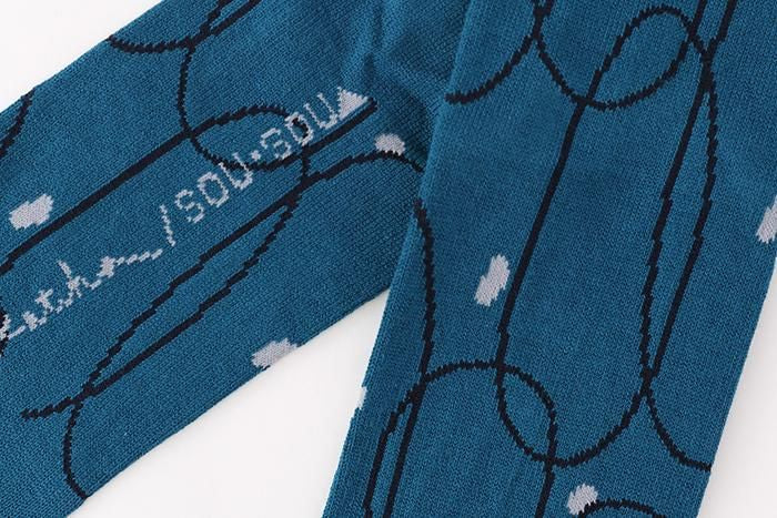 在塔比袜（膝盖下方） /橡皮筋诺希姆（女性）下