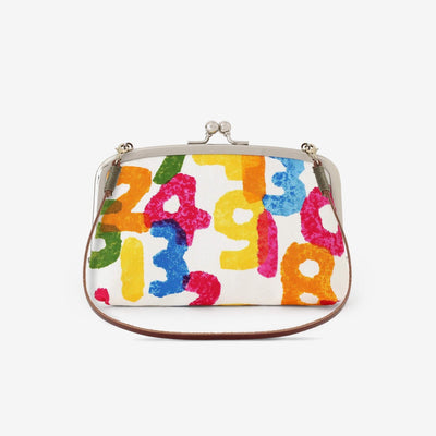 No. 12 canvas Gamaguchi purse  (parent​ ​Sweets）／SO-SU-U Multicolored Bright
