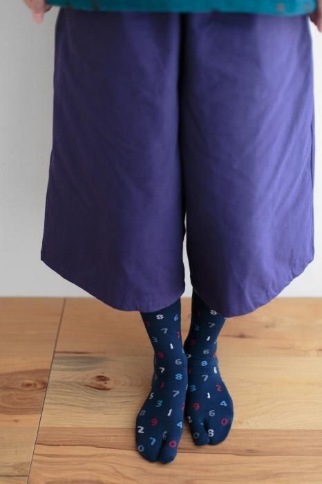 分趾襪（普通長度）／SO-SU-U十數 四味 藏藍色 【男・女性用】