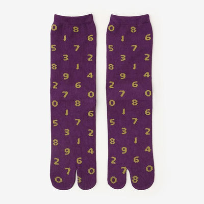 足袋下（普通丈）／SO-SU-U 京紫（きょうむらさき） 【男・女性用】