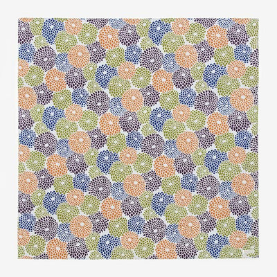 Hand-printed Furoshiki (Large) / Chrysanthemum
