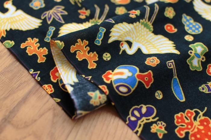 Isemomen Cotton Textile Handkerchief（Short）/ Iyasaka
