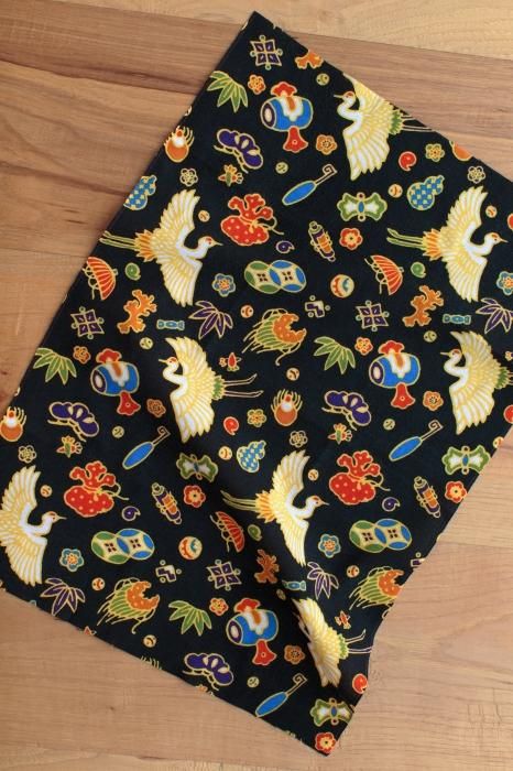 Isemomen Cotton Textile Handkerchief（Short）/ Iyasaka