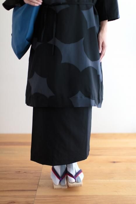 Stretchable Cotton Tabi Socks／Thin Ice ※Non-slip Sole