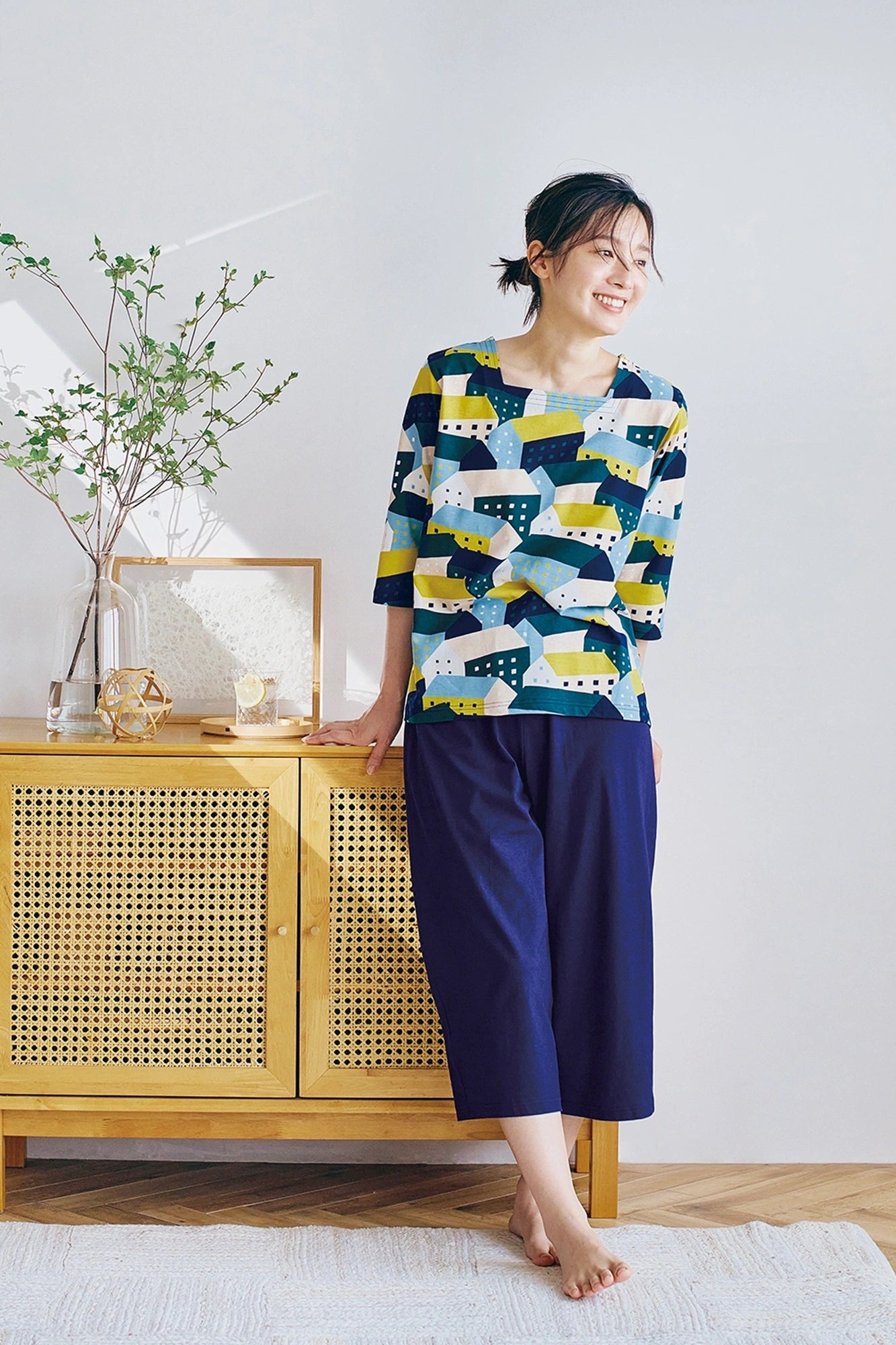 [Uniquement disponible sur net] SOU・SOU×Wacoal GIBAO/Getsumei, Northern Country