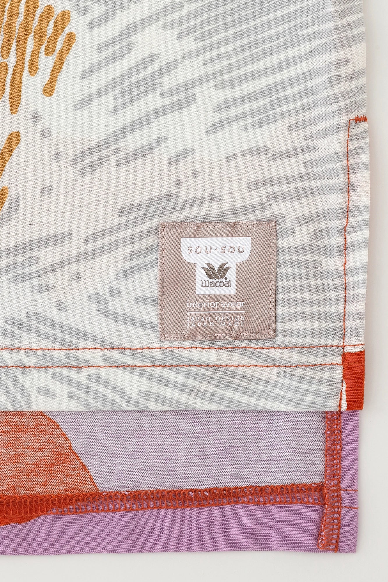 【net limited】SOU・SOU×Wacoal Kan Kantoui Short Set／Peony Midsummer