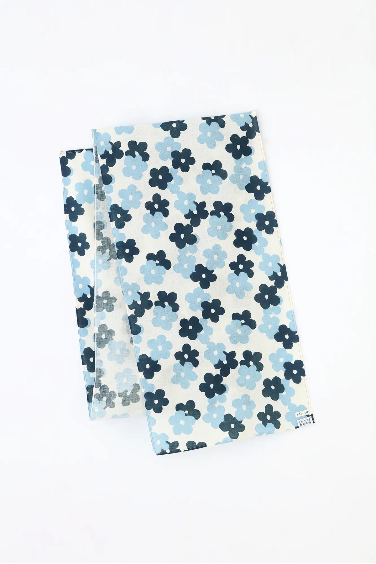 SOU・SOU × Fujitasenen Ainasen Scarf / Layered-flowers Elementary 2
