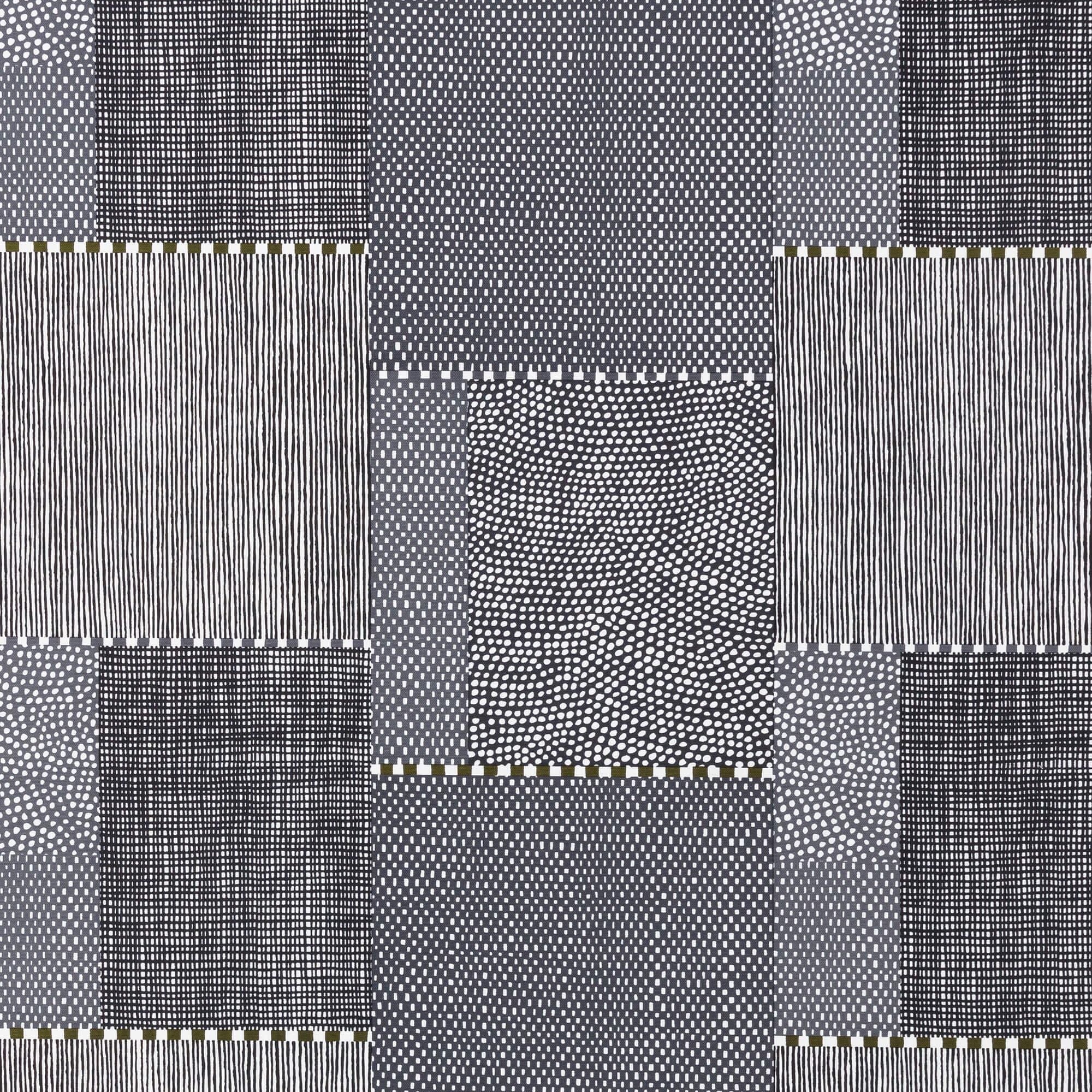 SOU・SOU×Tendo Mokko Middle Type Chair／Lines and Dots Ink Color(Sumiiro) [※DeliveryAbout a month and a half]