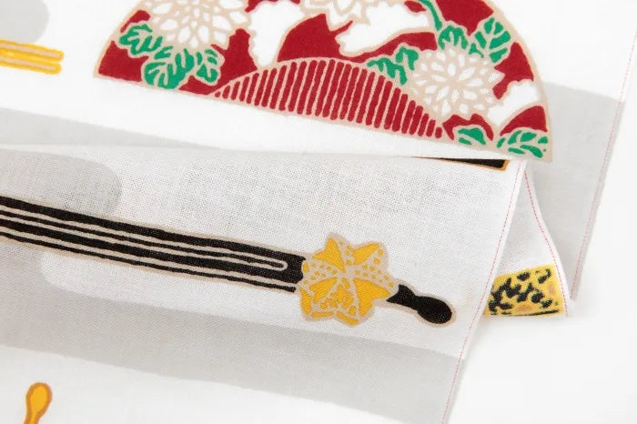 Ise cotton textile tenugui (hime longueur) / maquillage (vinaigrette)