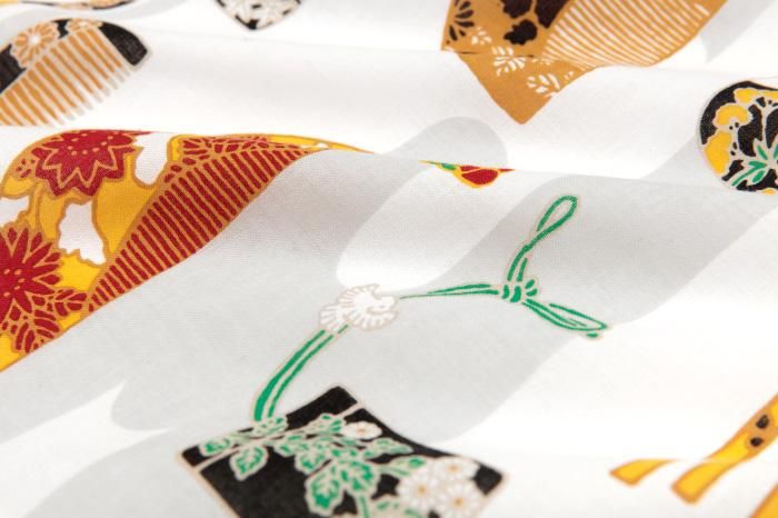Ise cotton textile tenugui (hime longueur) / maquillage (vinaigrette)