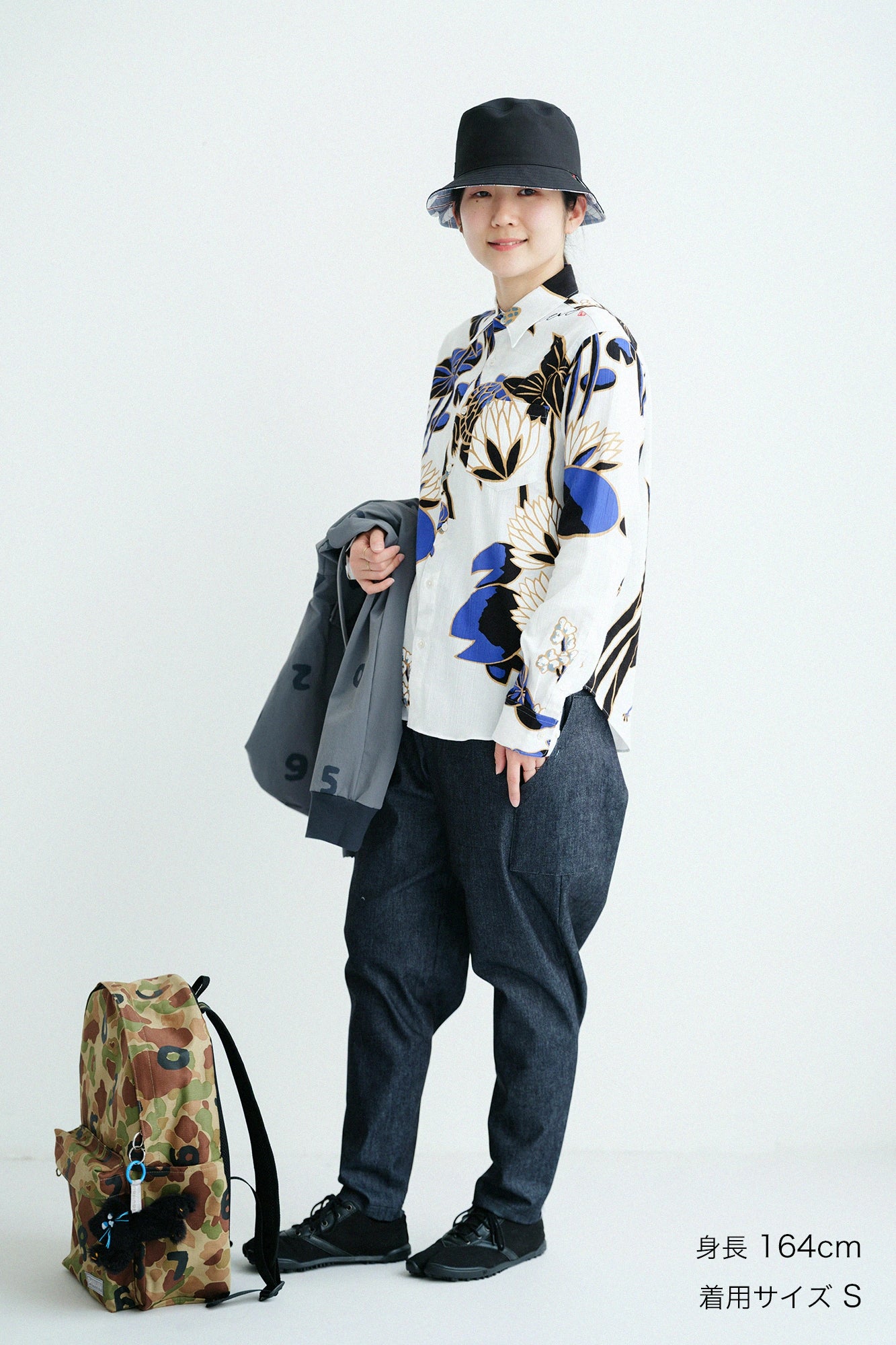 [Expédition prévue vers le 10 mars] Chemise Takashima Chijimi 20/20/terre aquatique