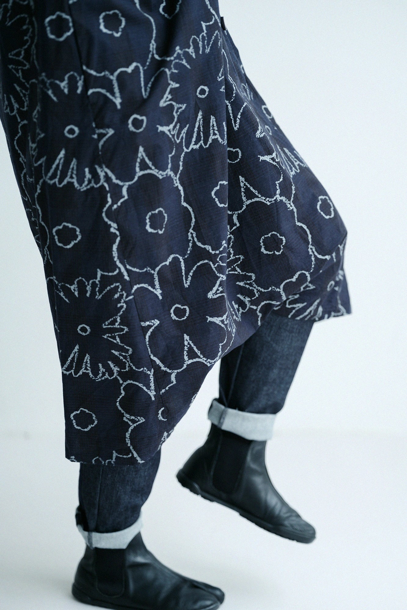 【3월 10일경 발송 예정】메란지 체크 H.N.BIKE원피스／오오라카낙서 