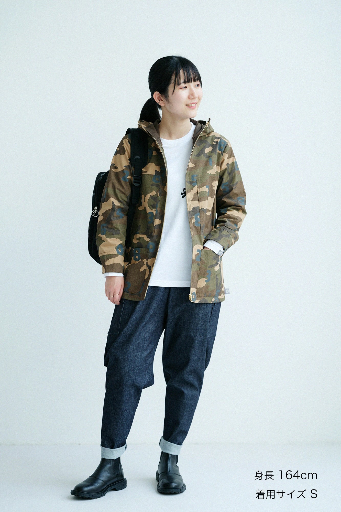 【3月10日頃発送予定】ダンプルーフ DEPOフーディー／camo SO-SU-U オーカー