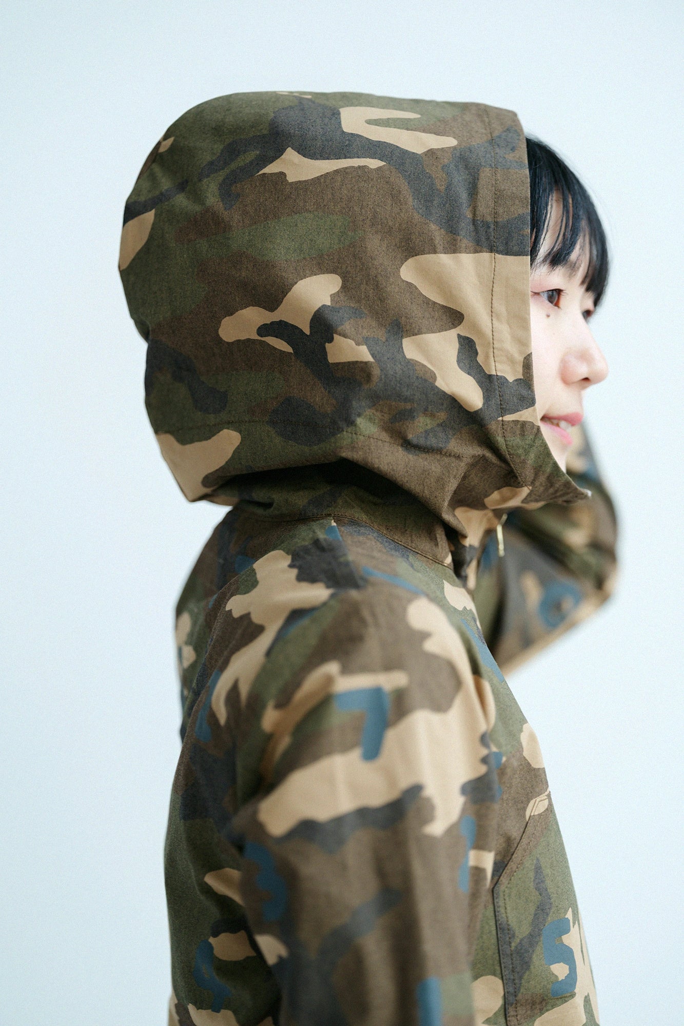 【3月10日頃発送予定】ダンプルーフ DEPOフーディー／camo SO-SU-U オーカー