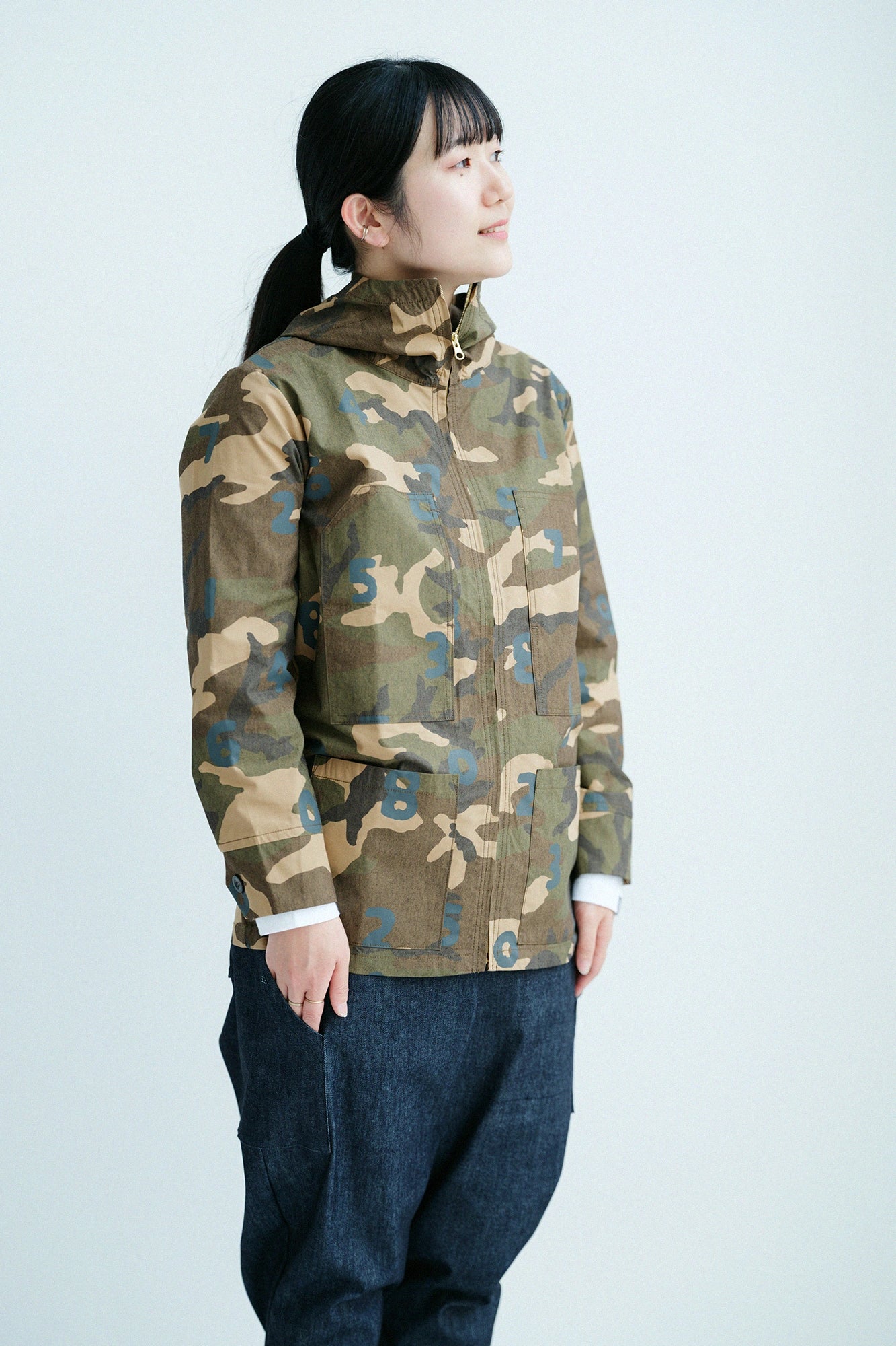 【3月10日頃発送予定】ダンプルーフ DEPOフーディー／camo SO-SU-U オーカー