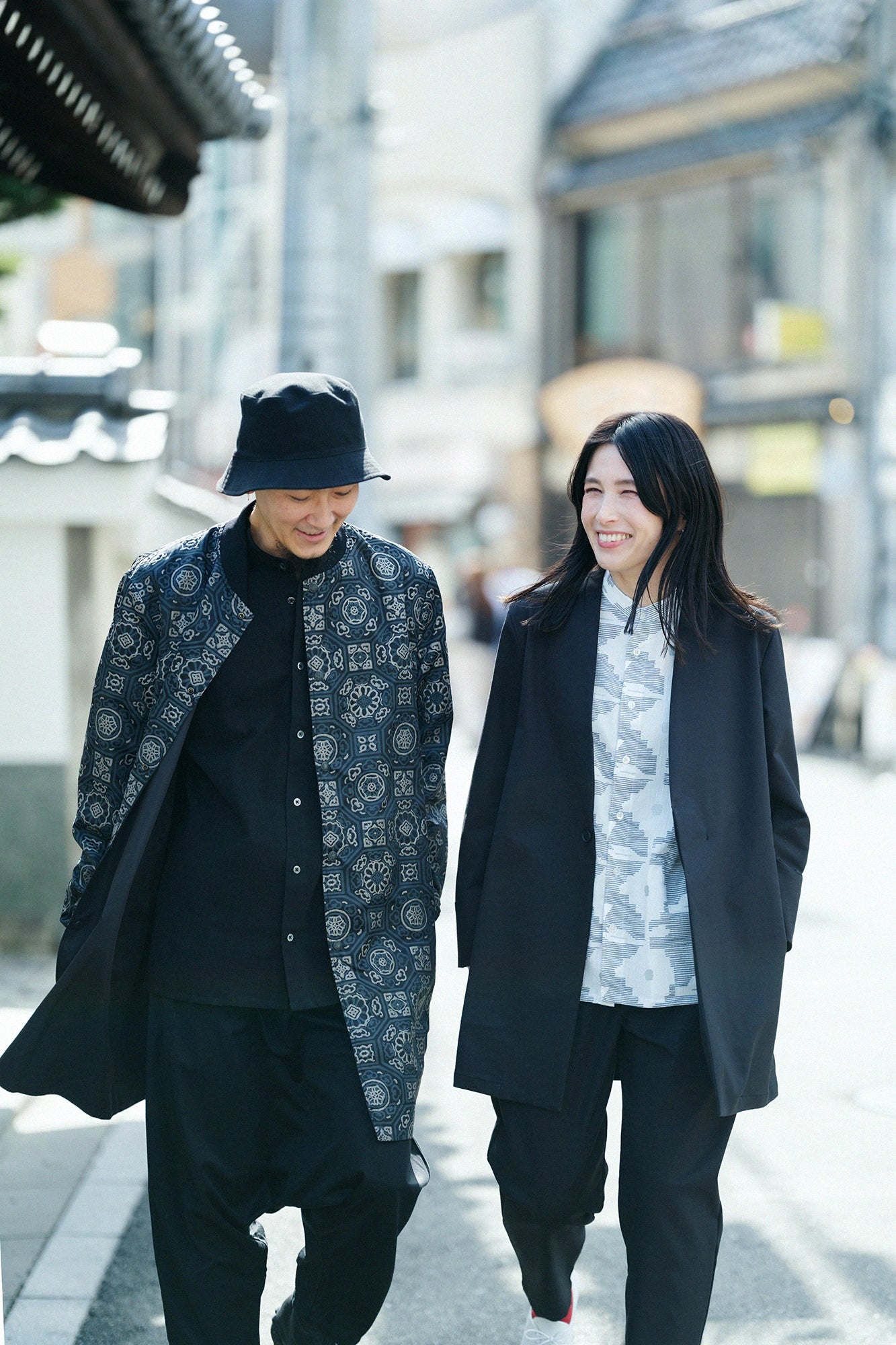 【3月17日頃発送予定】高島縮 20/20 スタンドカラーシャツSP 2.0／しじま