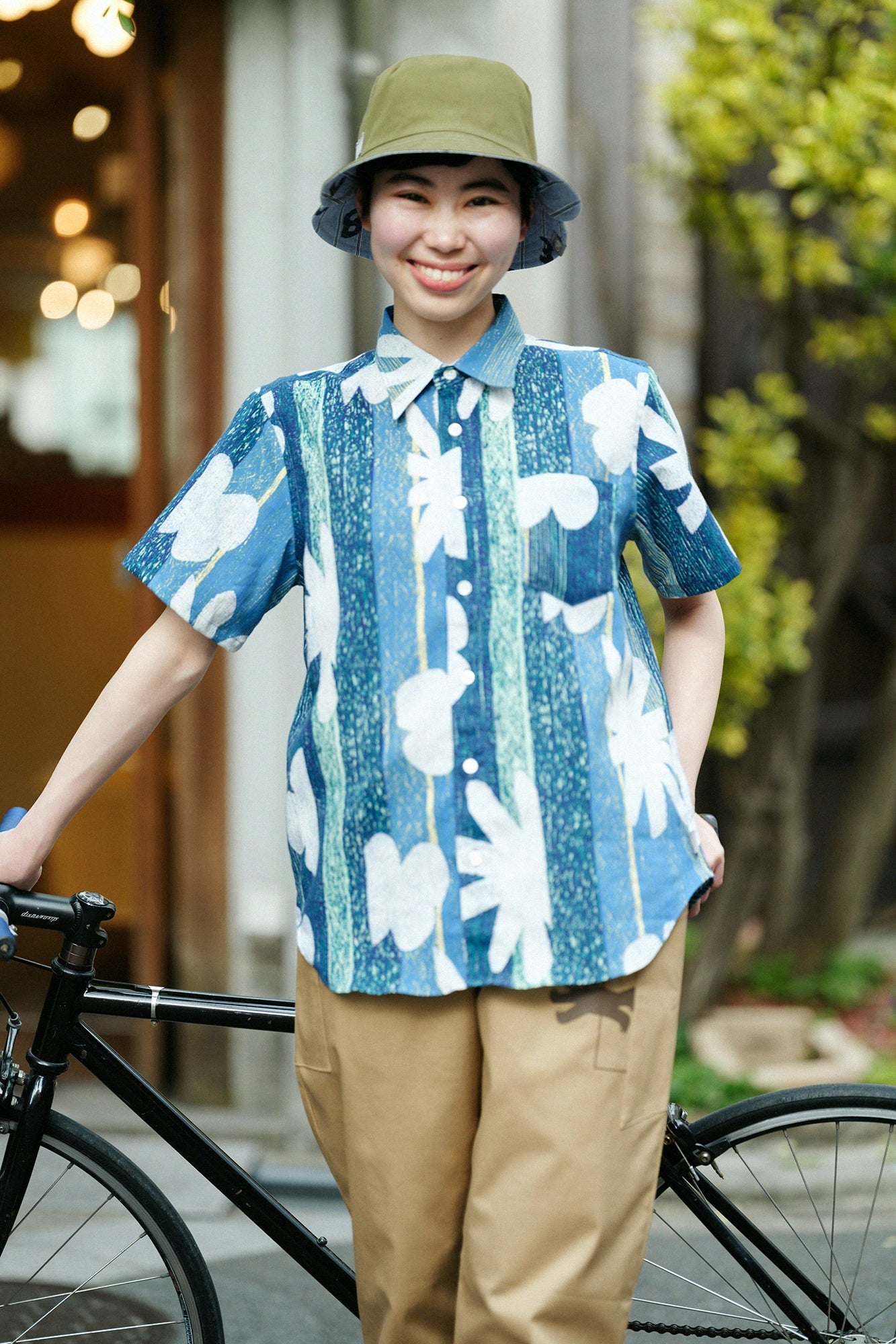 Chemise à manches courtes Chizimi Cotton 20/20 / Brise fraîche