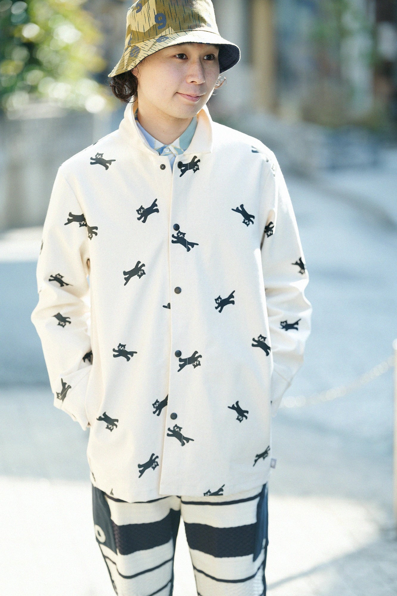 【3월 10일경 발송 예정】옥스포드 코치자켓/네코 카케코 