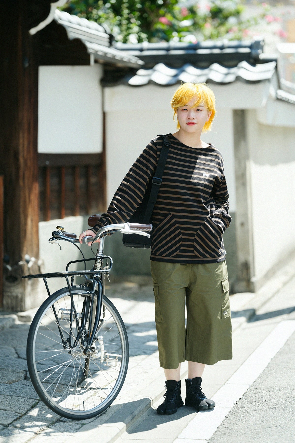 '身長：'162cm,'着用サイズ：'S,'※洗濯後寸法のものを着用'