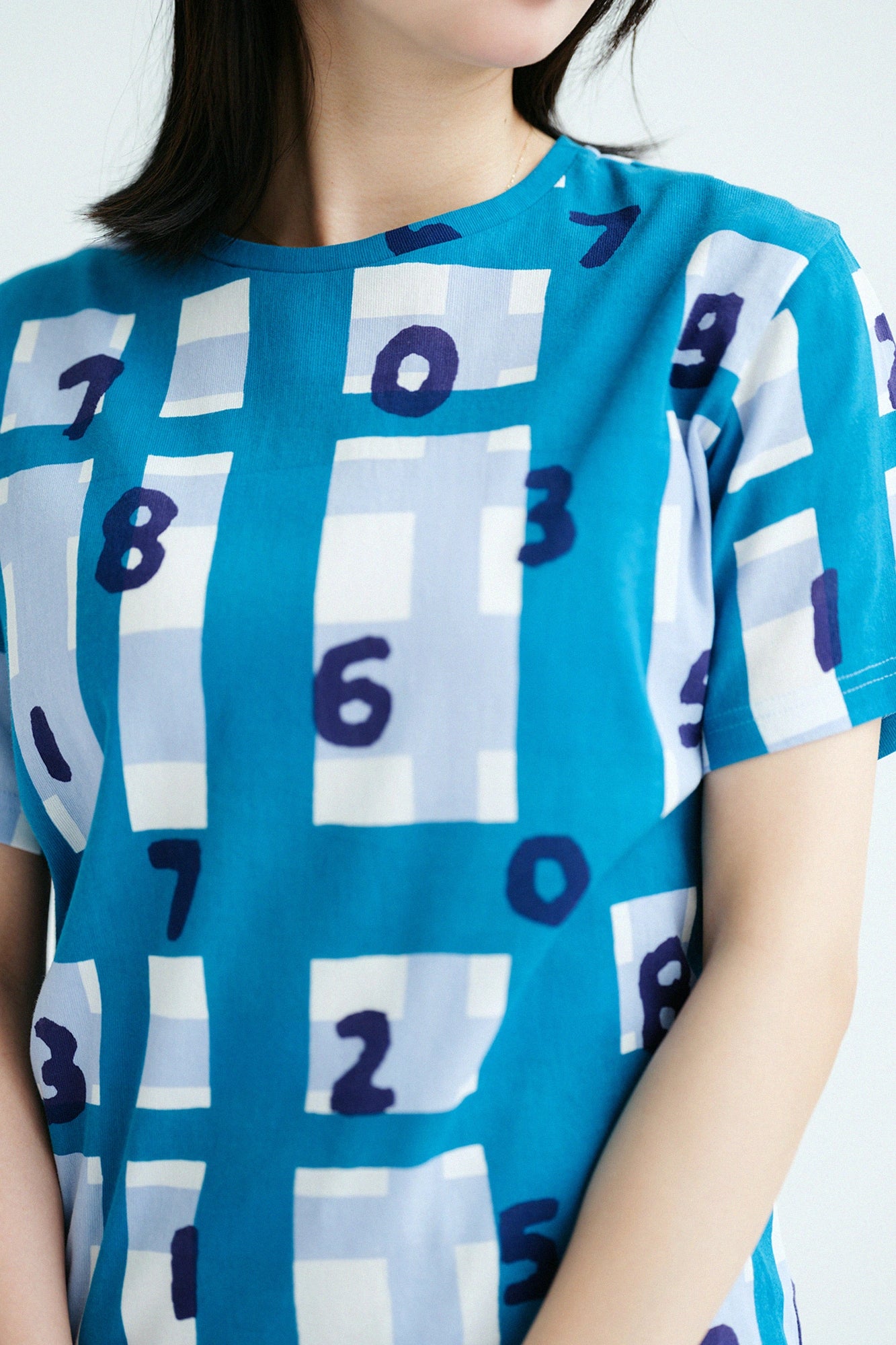 [Expédition prévue vers le 30 juin] T-shirt à manches courtes Takashima Jiji 40/40/SO-SU-U et Tamidare Goshi Blue Green
