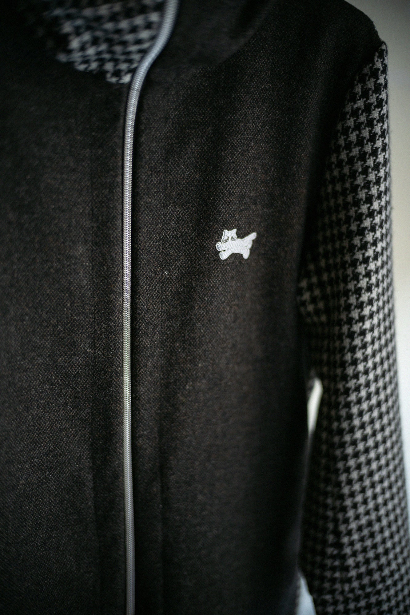 【◯预购】CBN羊毛ZIP UP 连帽外套／深棕色（※预计于12月2日左右发货）