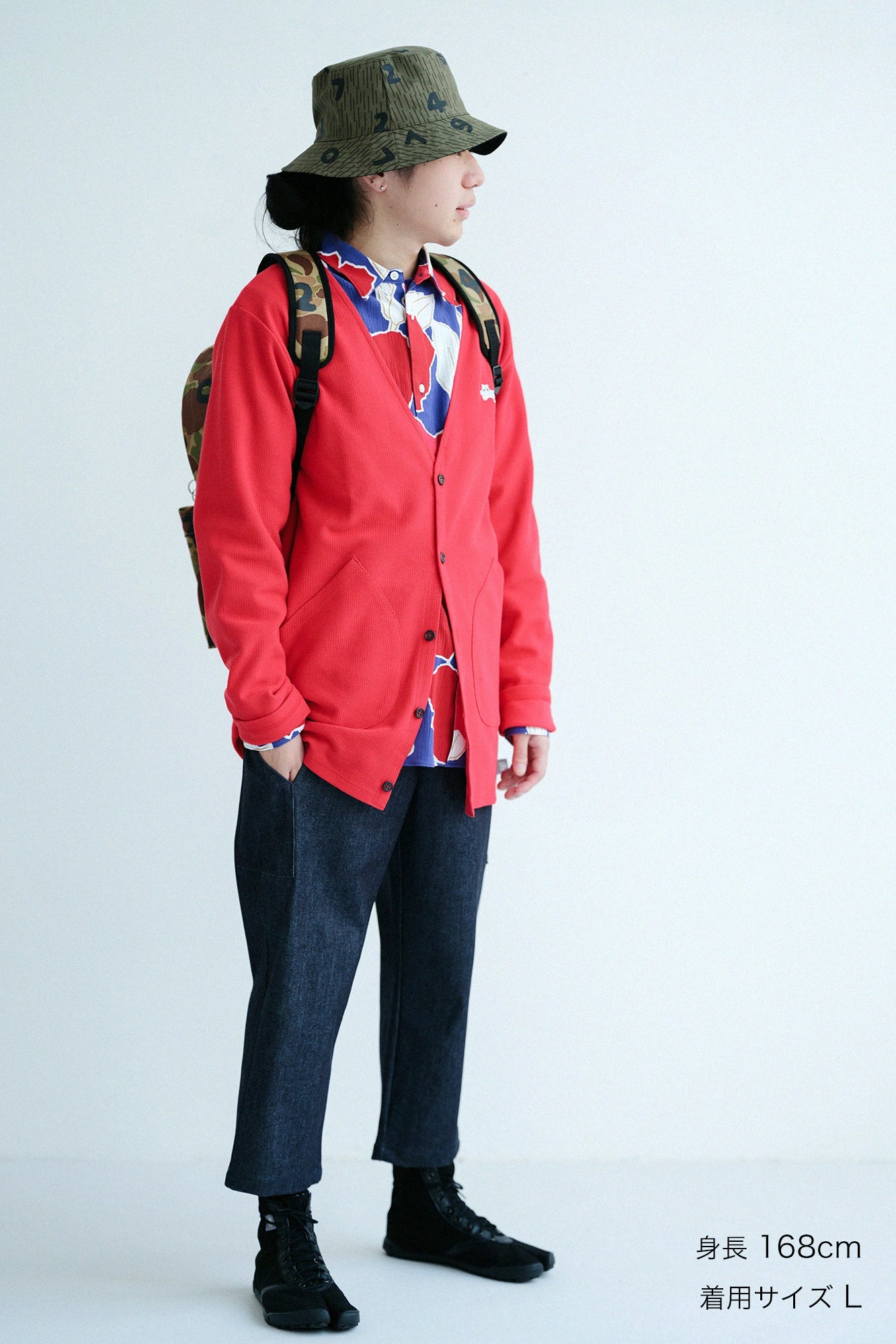 【3月10日頃発送予定】ハイストレッチデニム BIKEすててこ／インディゴ