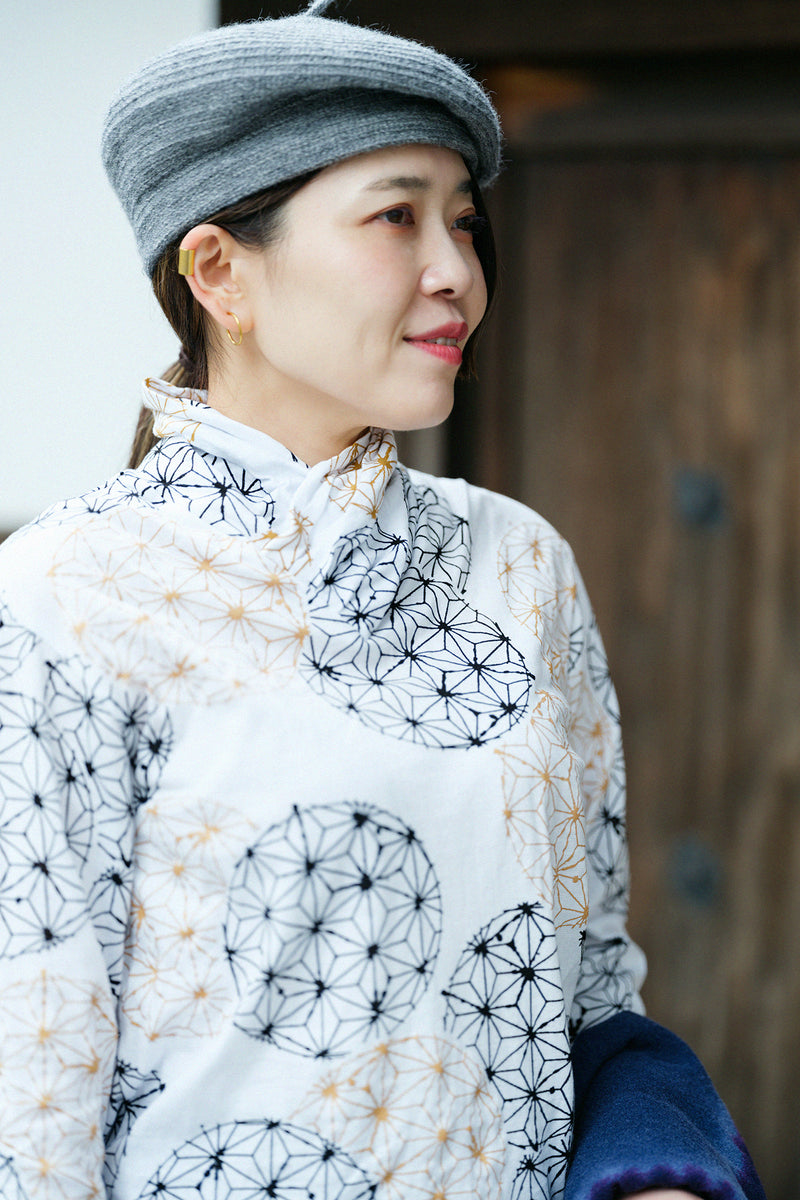 衿巻ジバン（綿・柄）