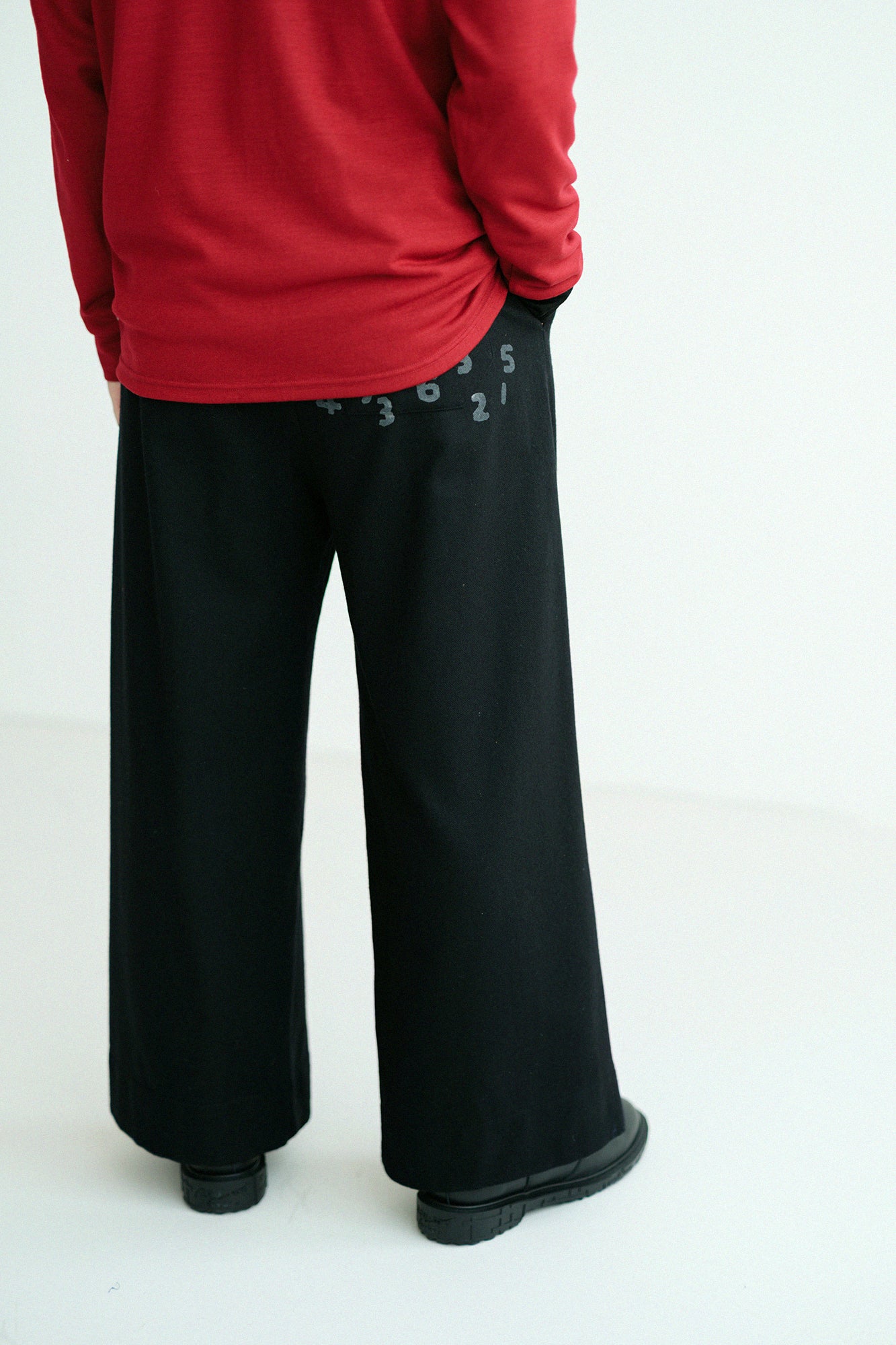 【Pre-order】CORDURA® Combat Wool Wide Pants／Black（※Scheduled to be shipped around Dec 9）