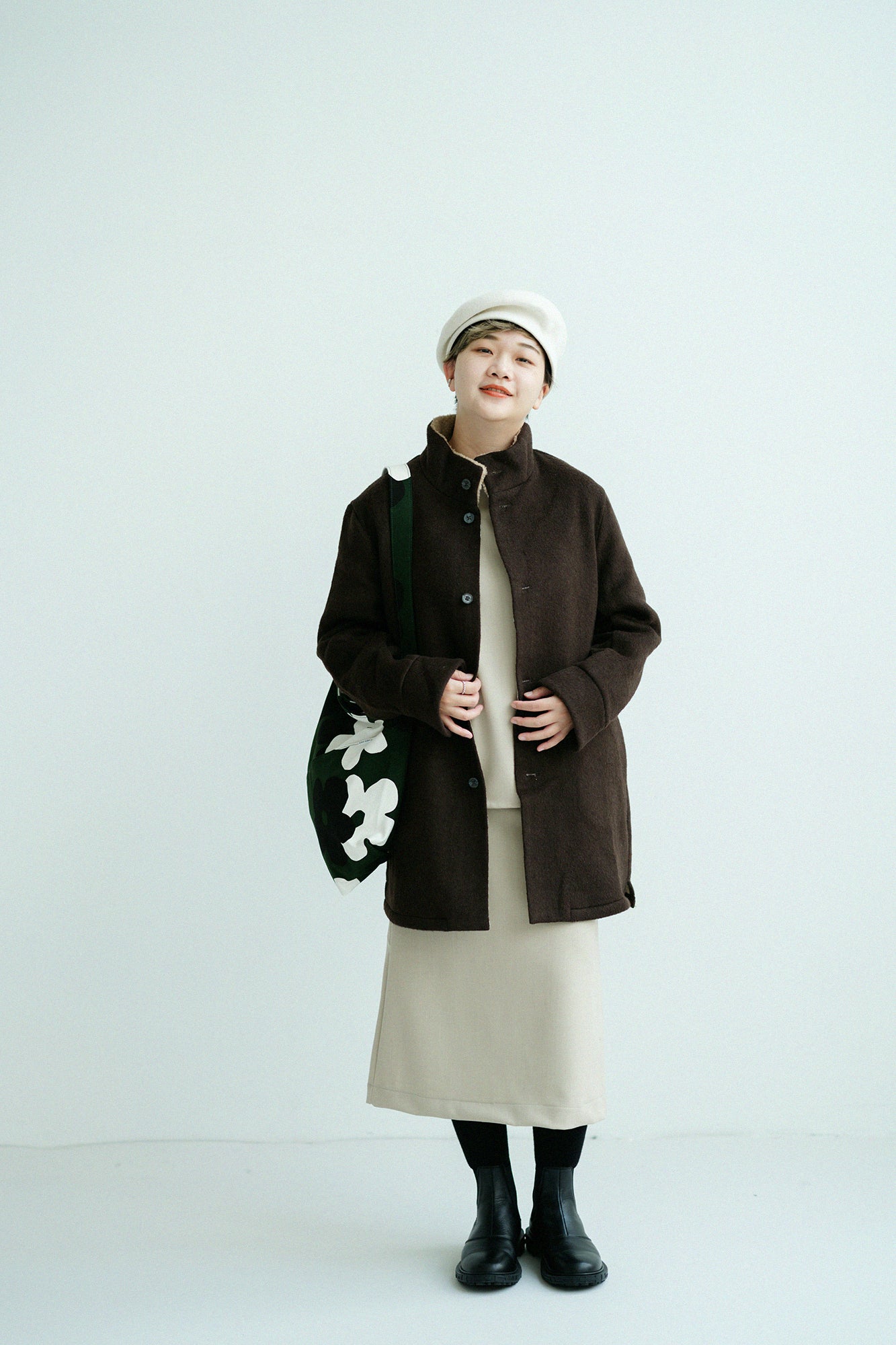 【Pre-order】Alpinix Largo Blouse／Ivory（※Scheduled to be shipped around Dec 9）