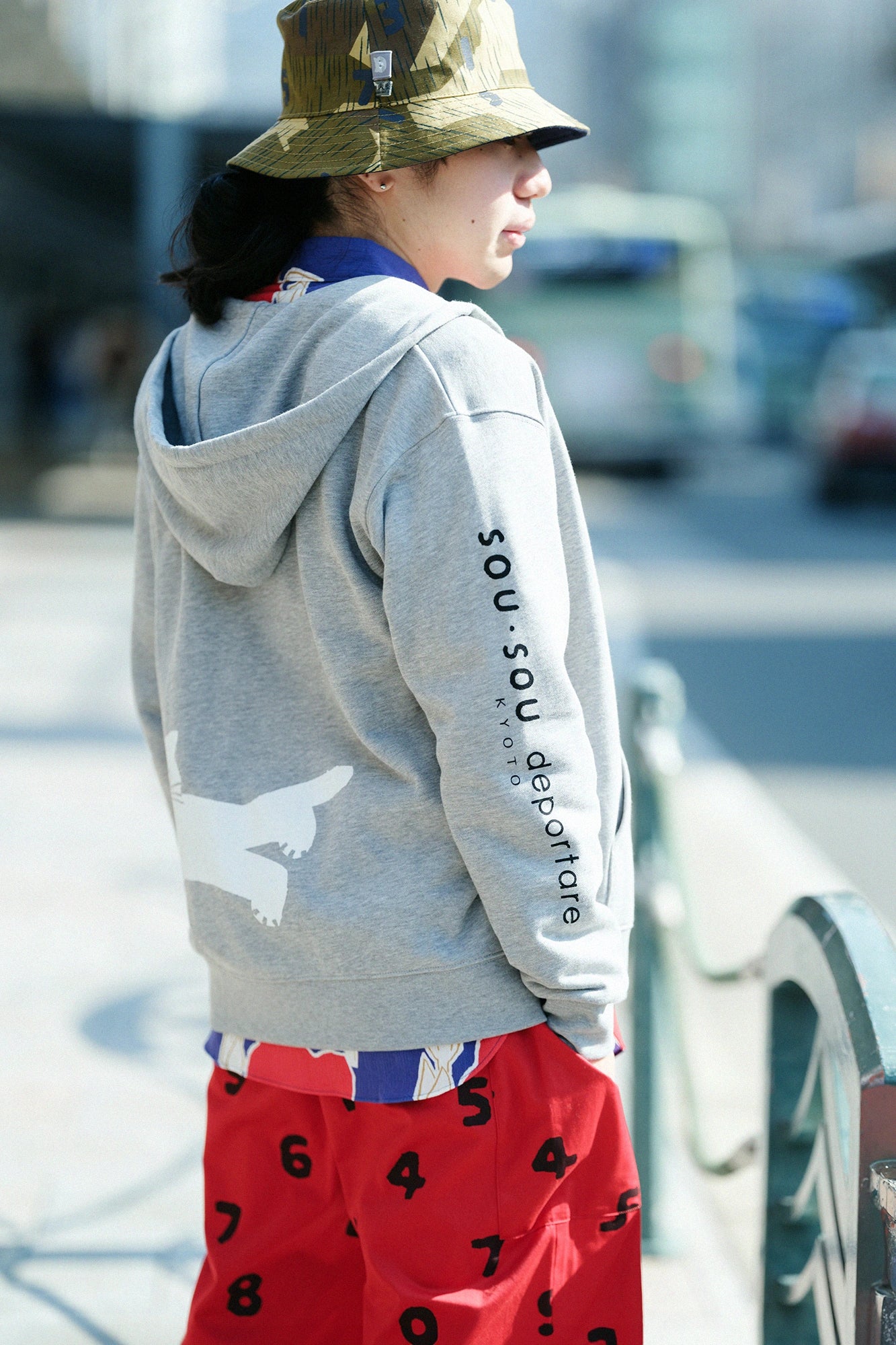Deportale ZIP UP Sweat Parka [9,7]/Heather Grey