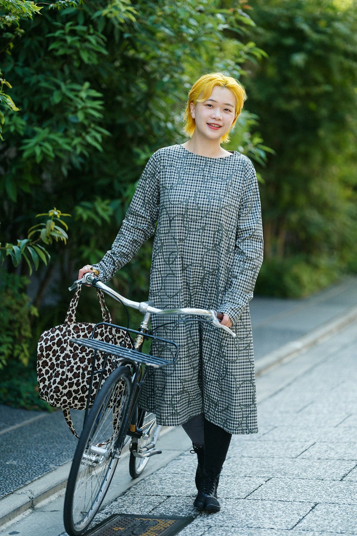 '身長：'162cm,'着用サイズ：'女M
