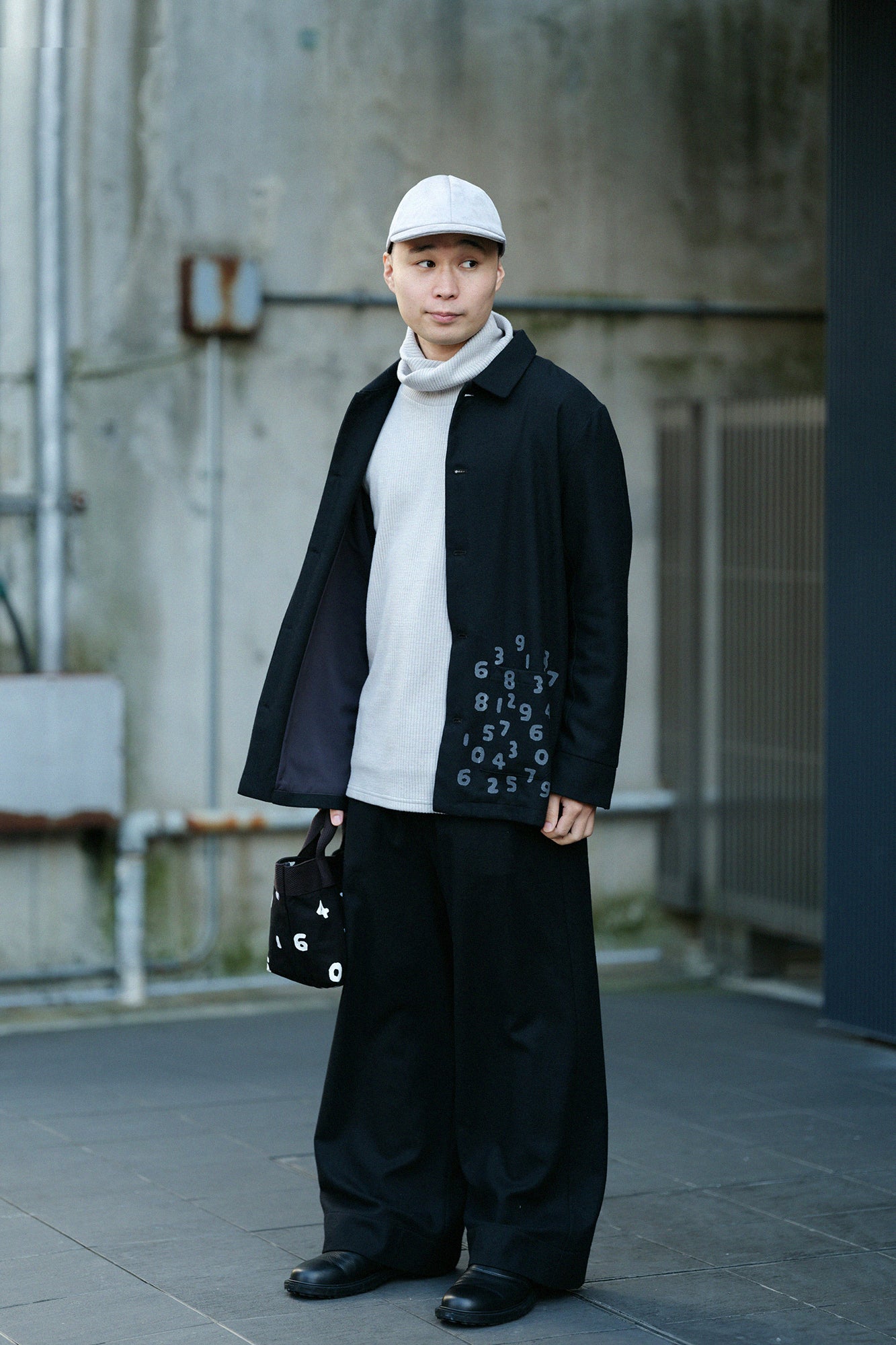 【預購】仿麂皮 鴨舌帽／玫瑰灰×SO-SU-U十數 昆（※預計於12月9日左右發貨）