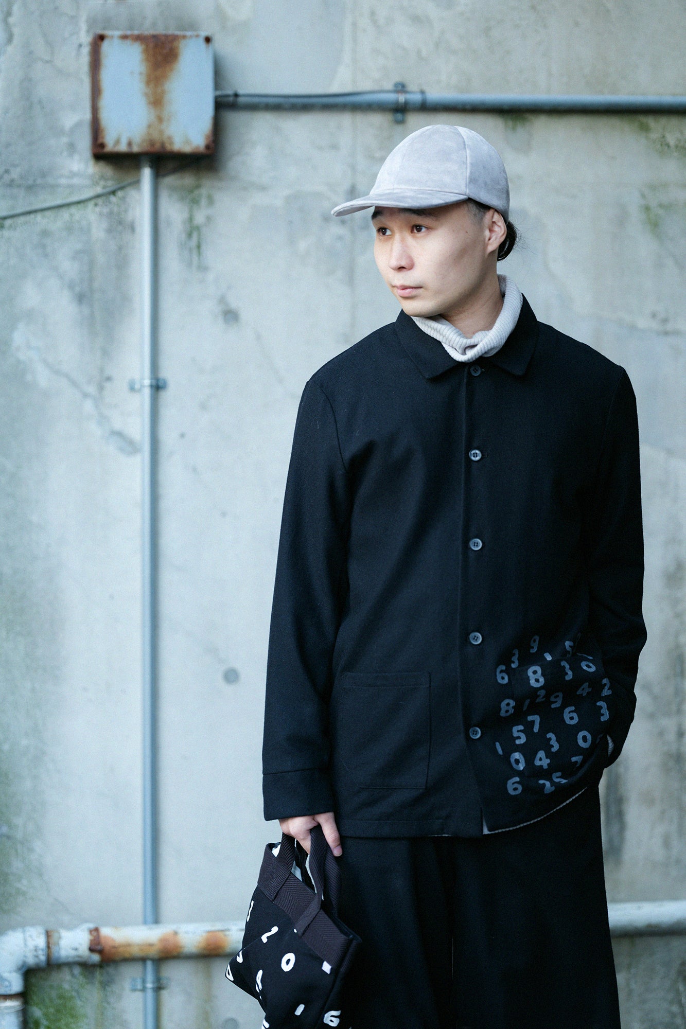 【Pre-order】CORDURA® Combat Wool Collar Jacket／Black（※Scheduled to be shipped around Dec 9）