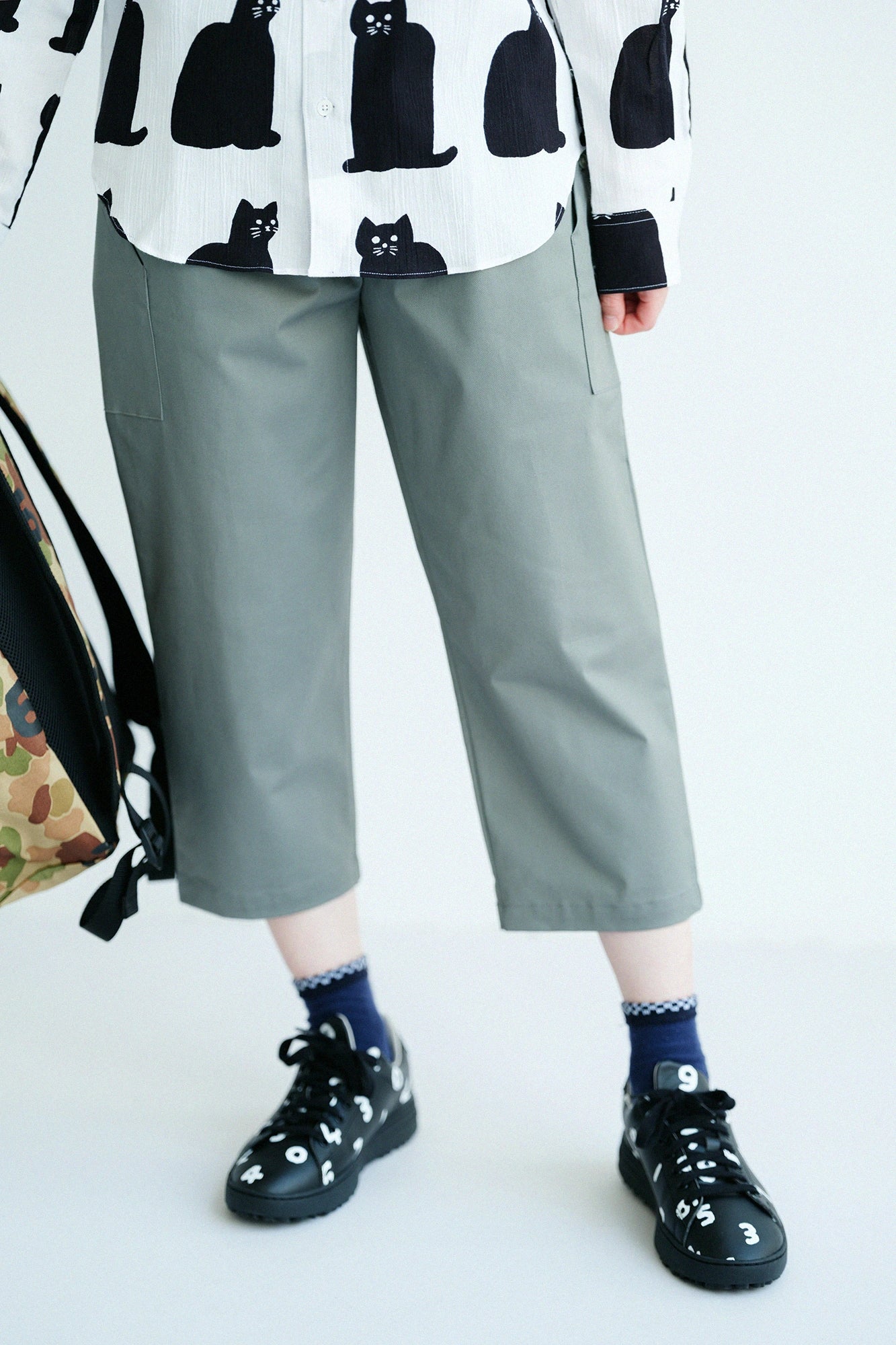 [Versand voraussichtlich um den 10. März] Dobby Twill Stretch BIKE Stuteco/Olivgrün