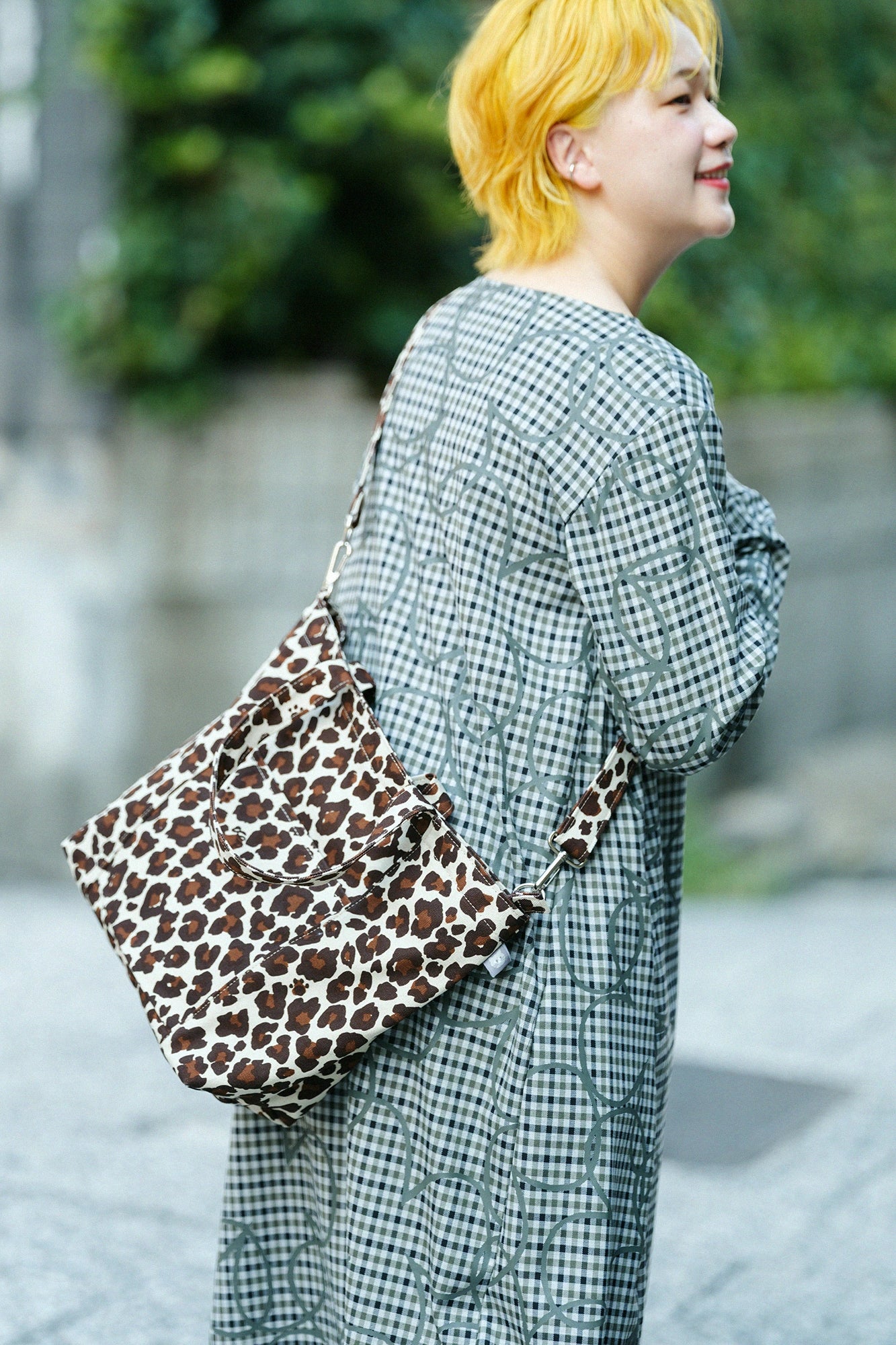 【9월29일경발송예정】2WAY BIKE 토트／depo leopard Daylight 