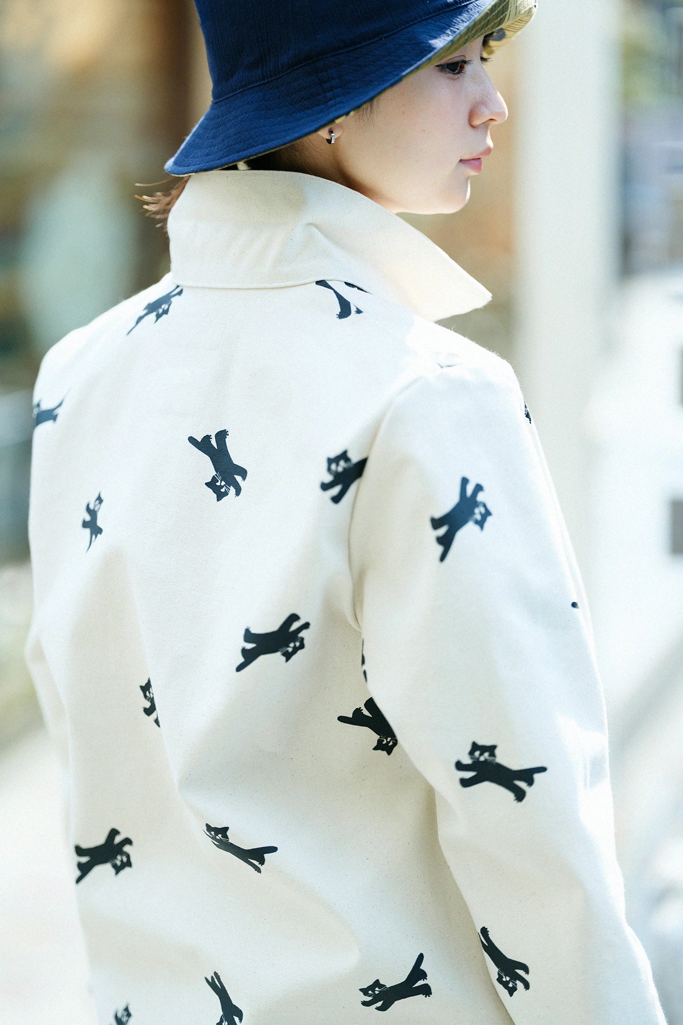 【3월 10일경 발송 예정】옥스포드 코치자켓/네코 카케코 