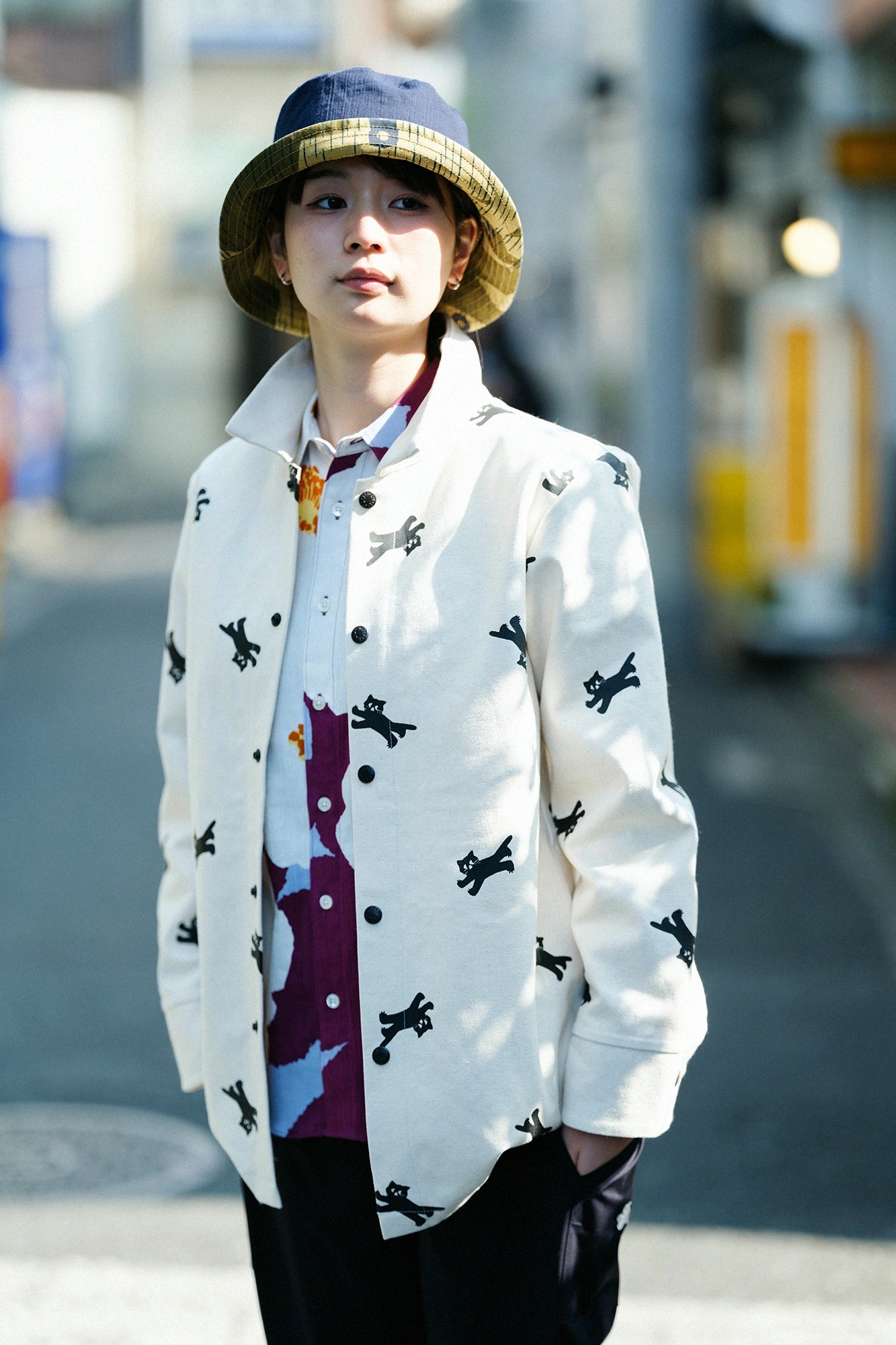 【3월 10일경 발송 예정】옥스포드 코치자켓/네코 카케코 