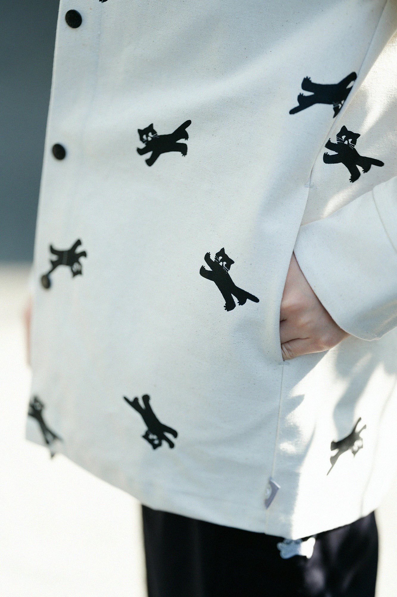 【3월 10일경 발송 예정】옥스포드 코치자켓/네코 카케코 