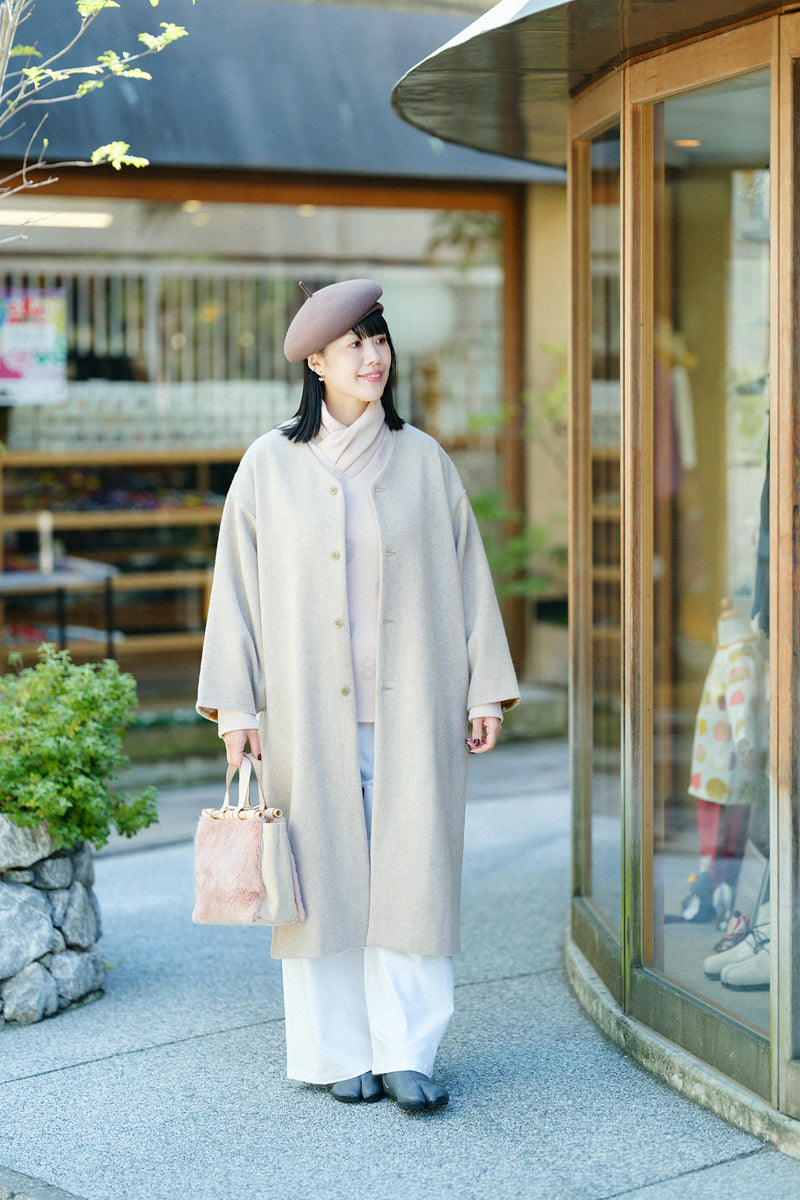 Turtle Neck Shirt（Wool Blend）