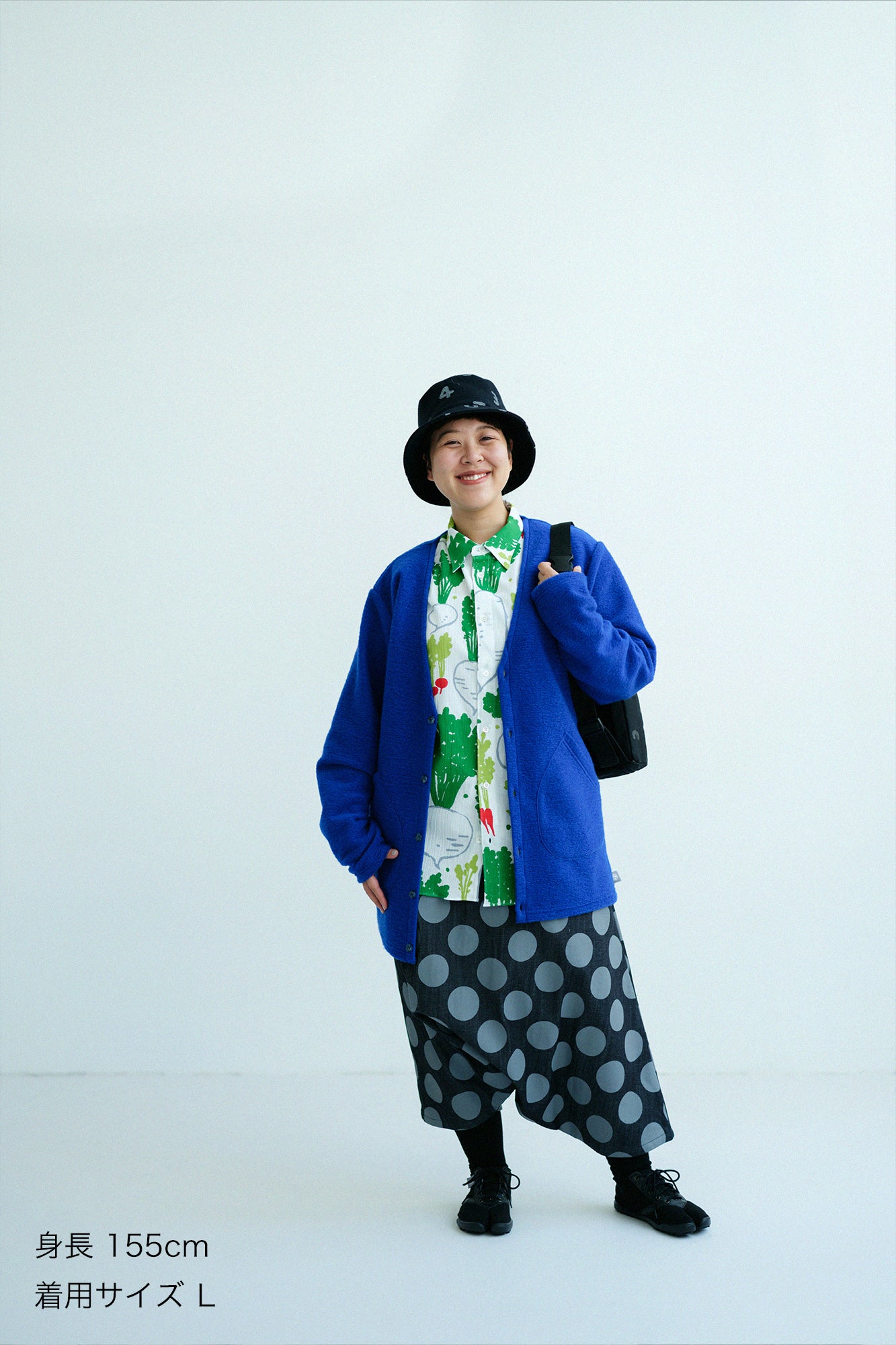 Stretch Denim Sarouel Pants／KPD Indigo 