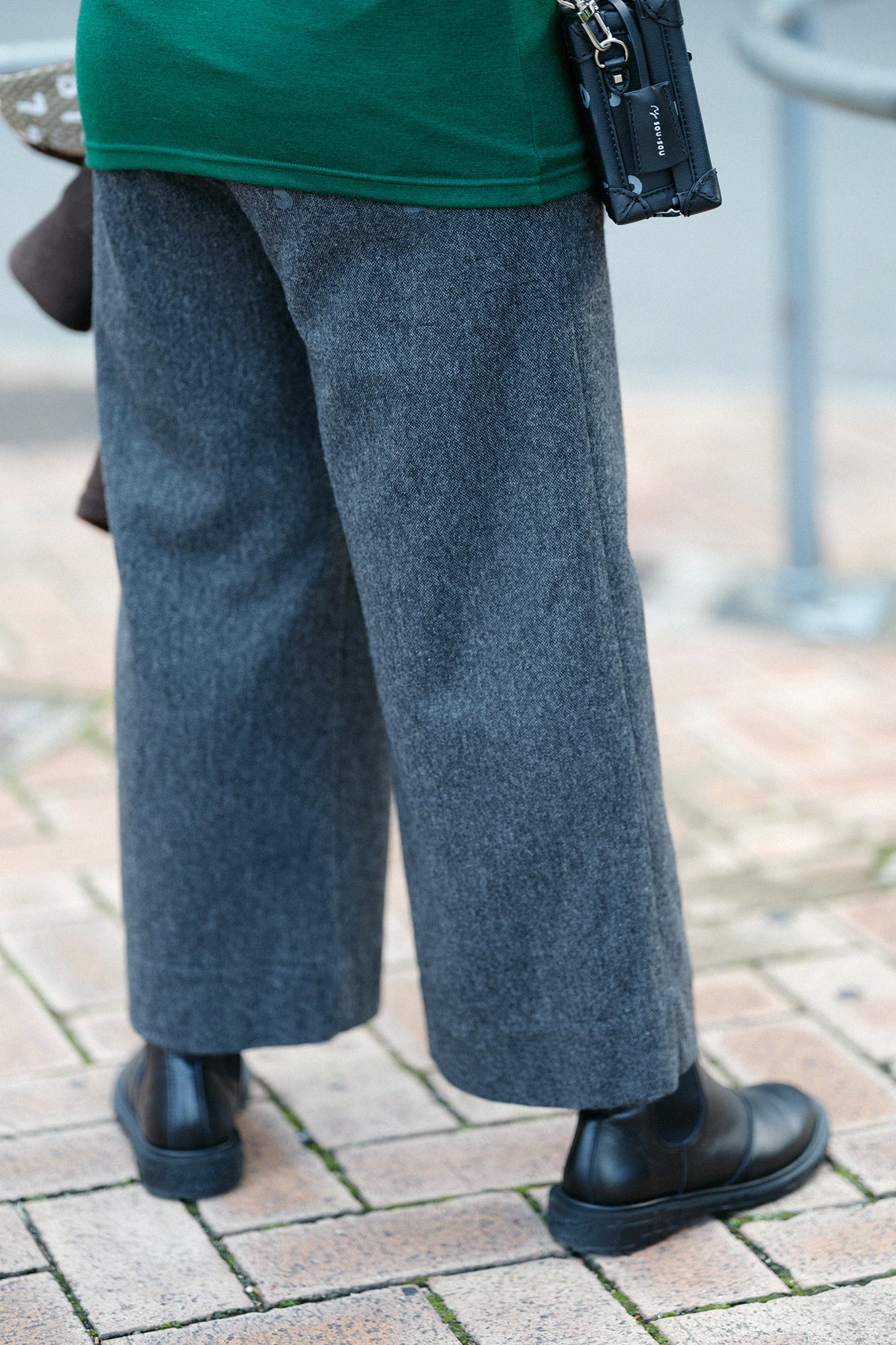 【預購】CORDURA® 耐磨羊毛 闊腿褲／深灰（※預計於12月9日左右發貨）