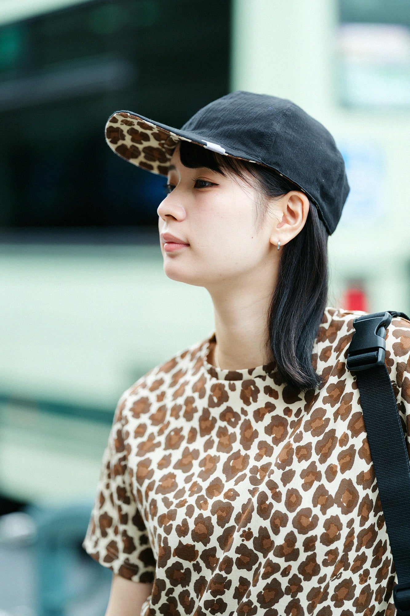 【6月30日頃発送予定】高島縮 20/20 リバーシブル キャップ／depo leopard Daylight